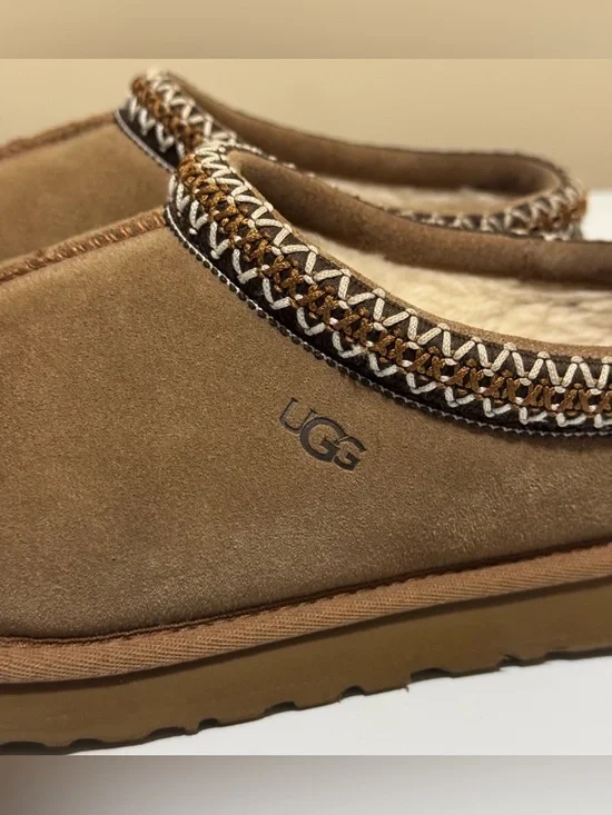 Ugg Tasman Slippers Chestnut Size 8 GUC! - Picture 6 of 10